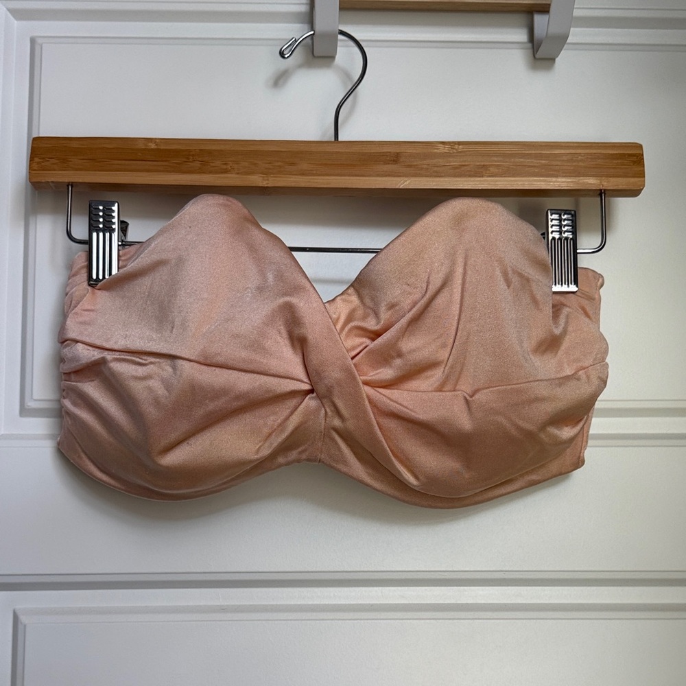 Victoria's Secret Shimmering Peach Bandeau